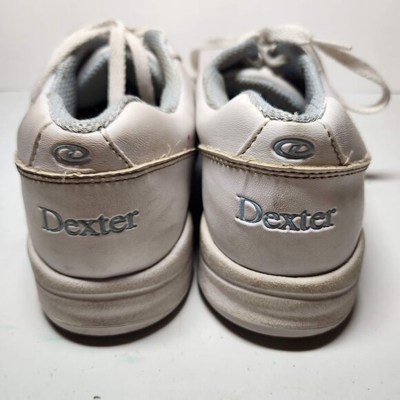 Women's Size 10 White Dexter Bowling Shoes Sneakers Tennis Shoes Save $$$ on Sho - Picture 5 of 8